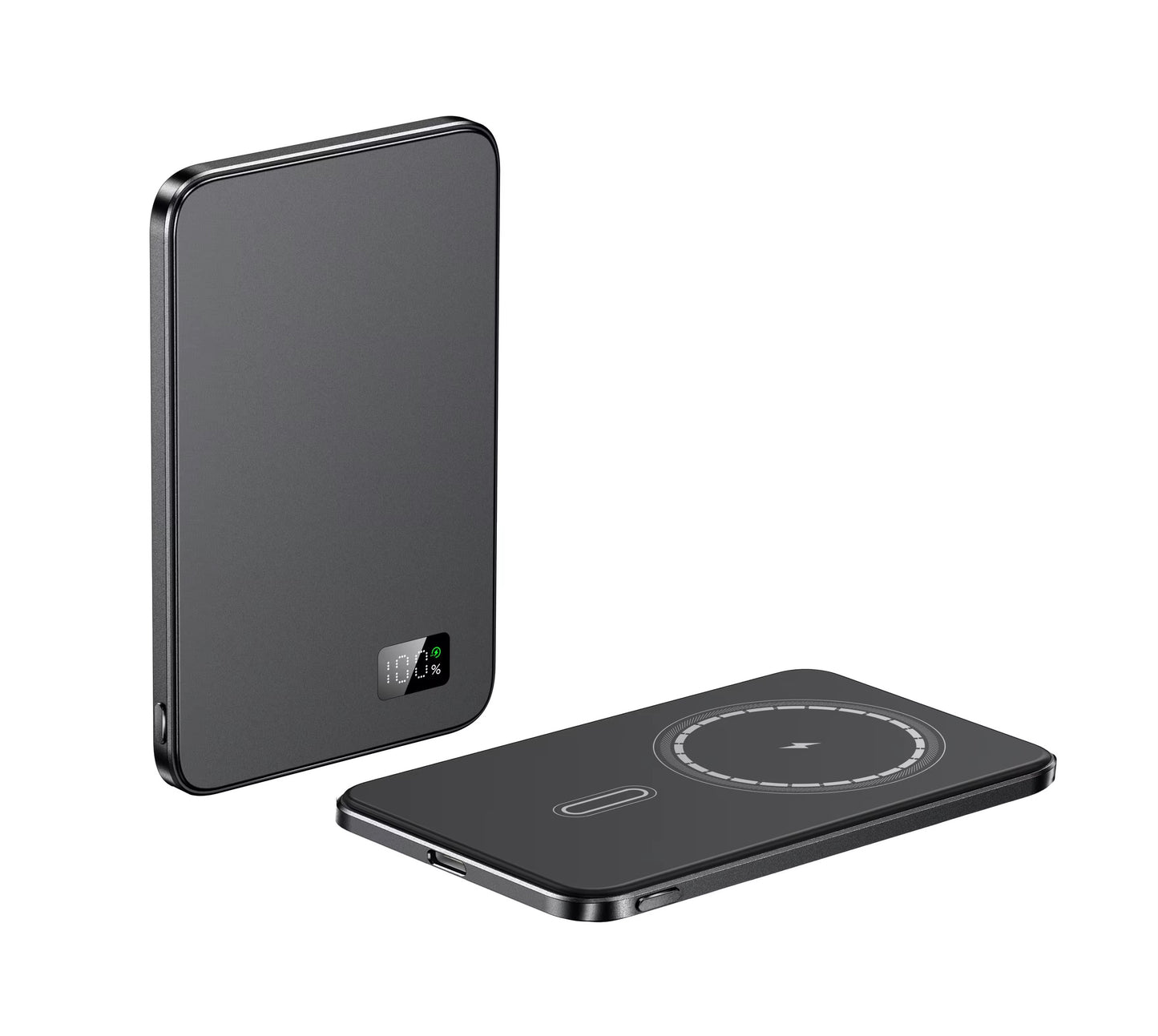Black - Magnetic Power Bank (10000mAh)