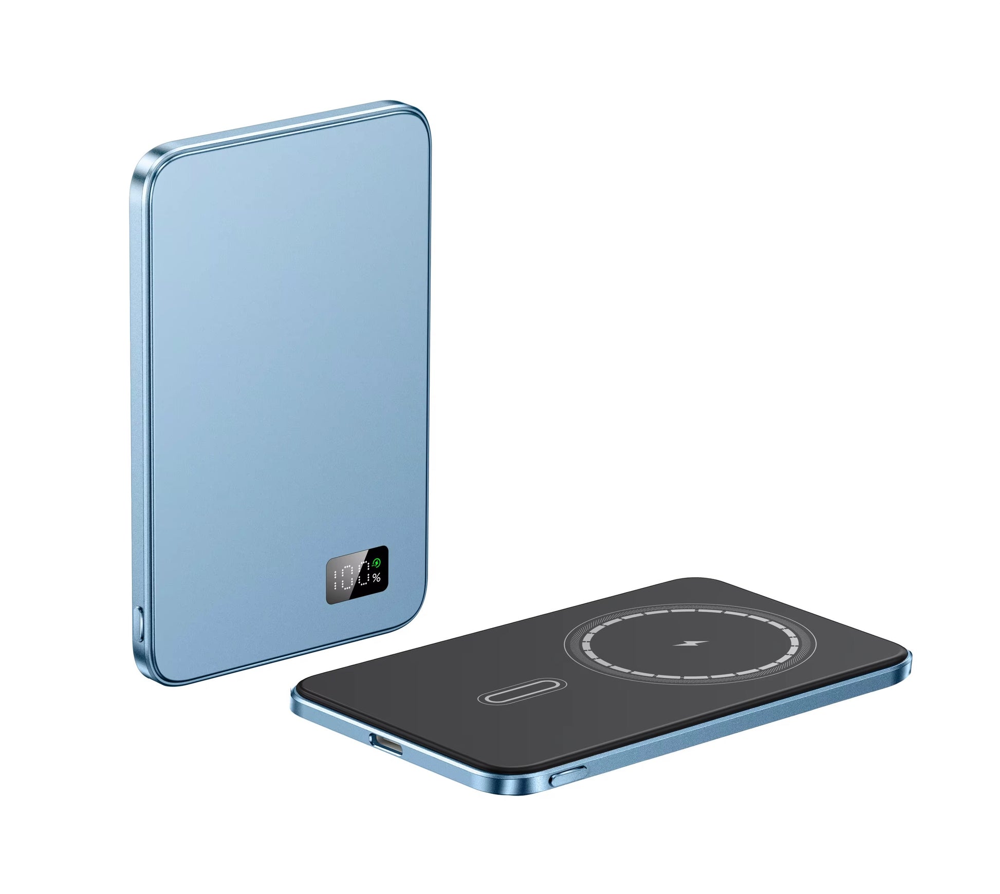 Blue - Magnetic Power Bank (5000mAh) - JustZPower