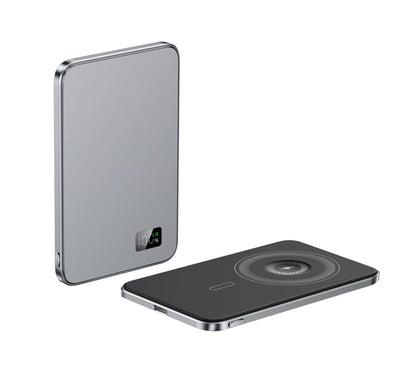 Grey - Magnetic Power Bank (10000mAh)