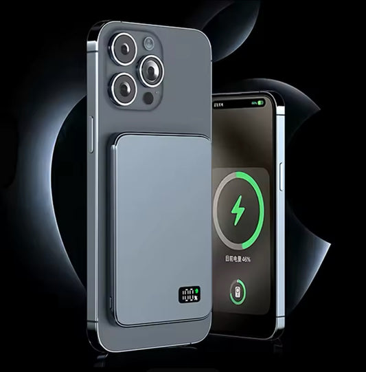 Blue - Magnetic Power Bank (5000mAh) - JustZPower